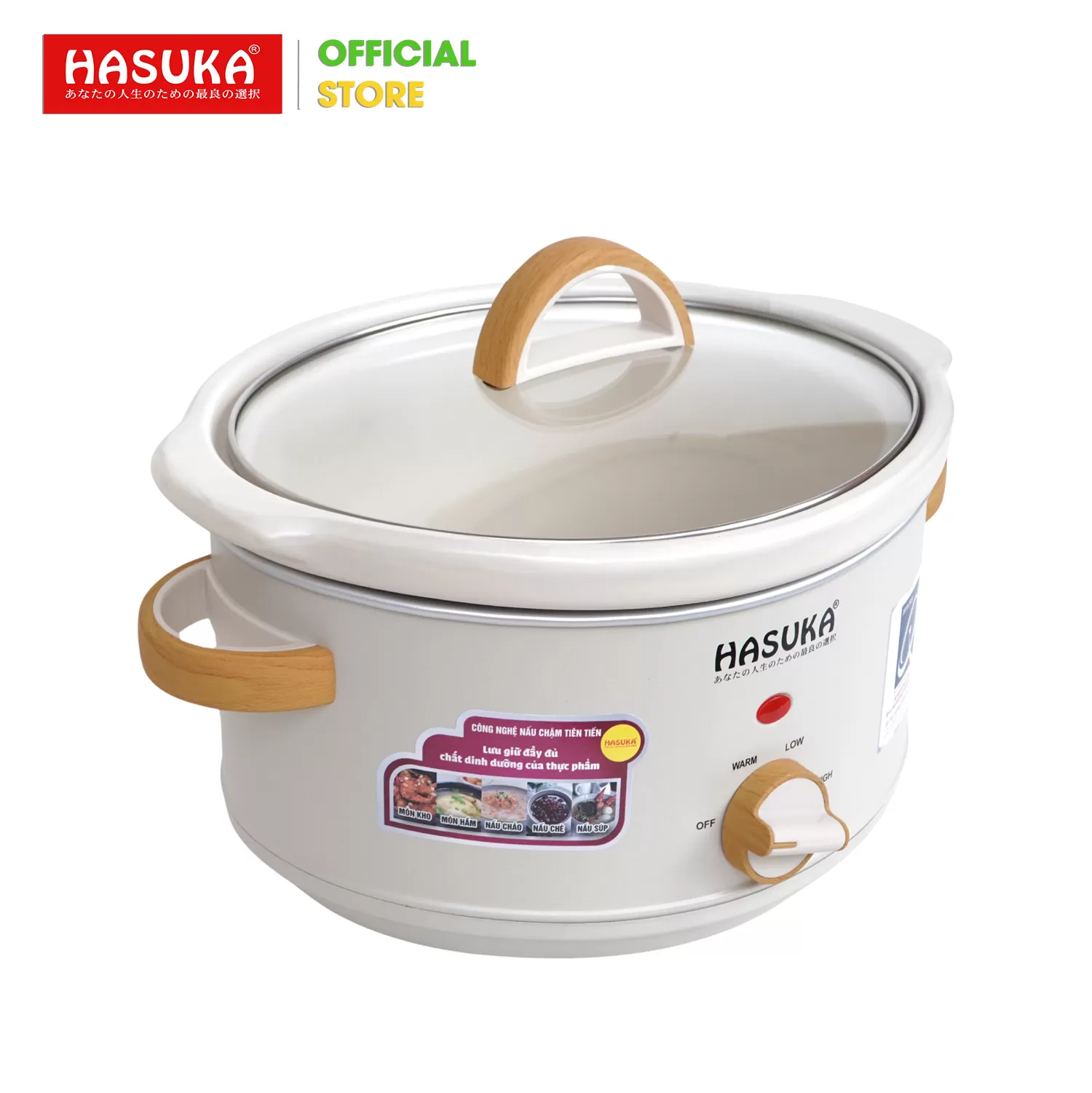 NỒI NẤU CHẬM ĐA NĂNG HASUKA HSK-134