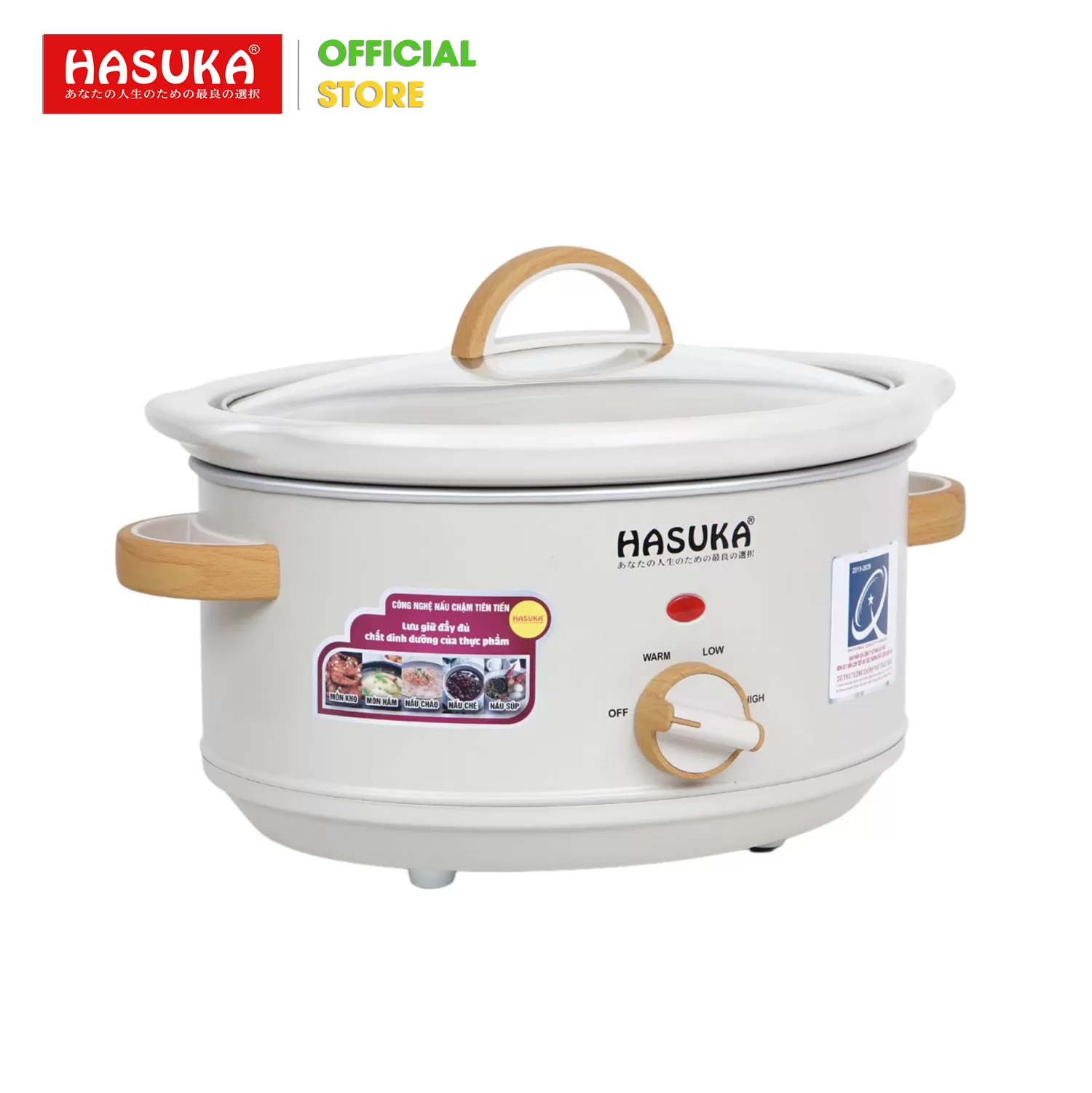 NỒI NẤU CHẬM ĐA NĂNG HASUKA HSK-136