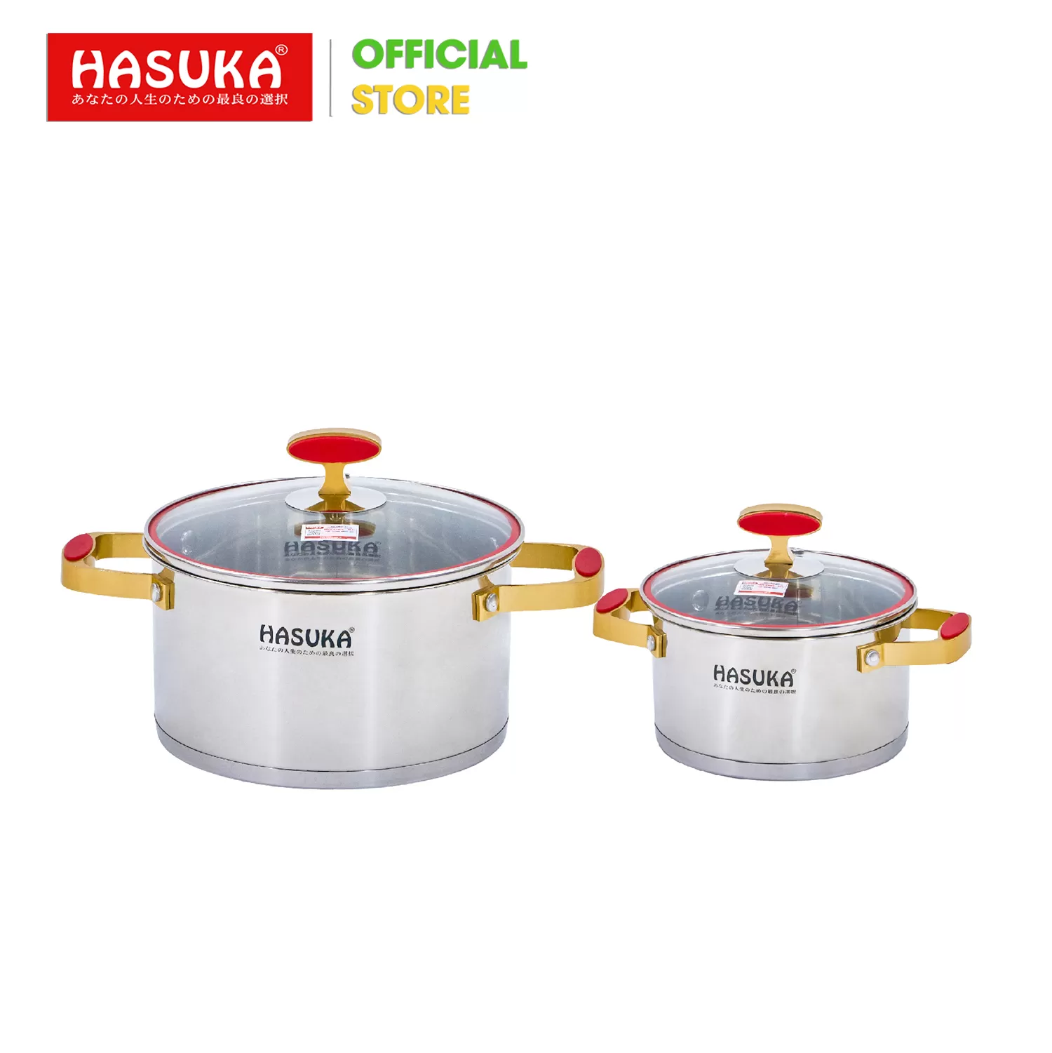 BỘ NỒI INOX HASUKA HSK-BN386