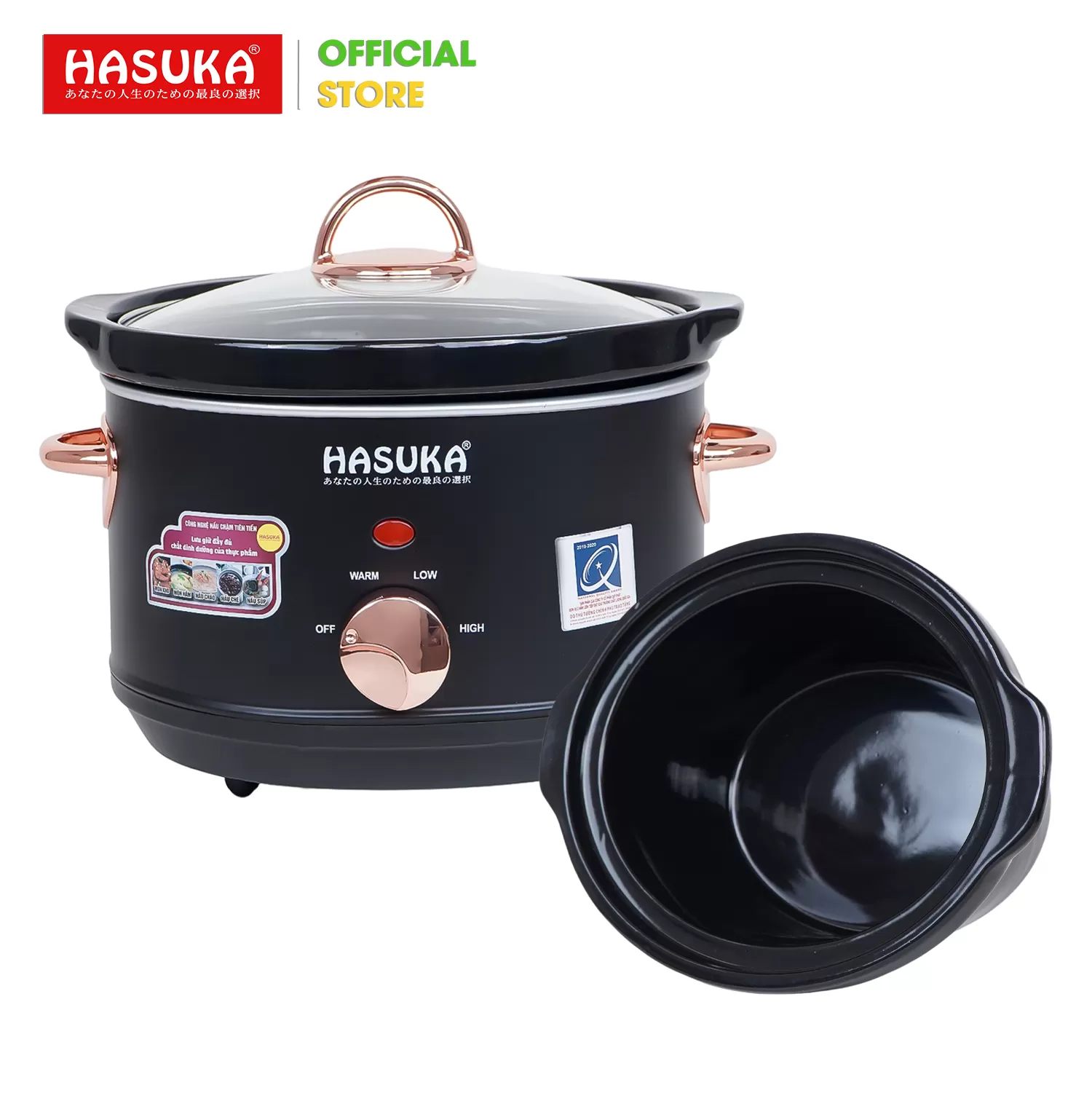 NỒI NẤU CHẬM ĐA NĂNG HASUKA HSK-135