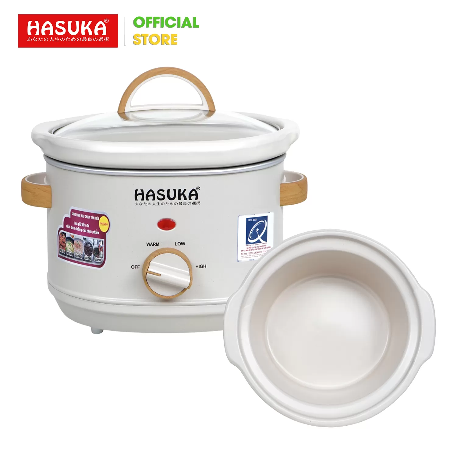 NỒI NẤU CHẬM ĐA NĂNG HASUKA HSK-134