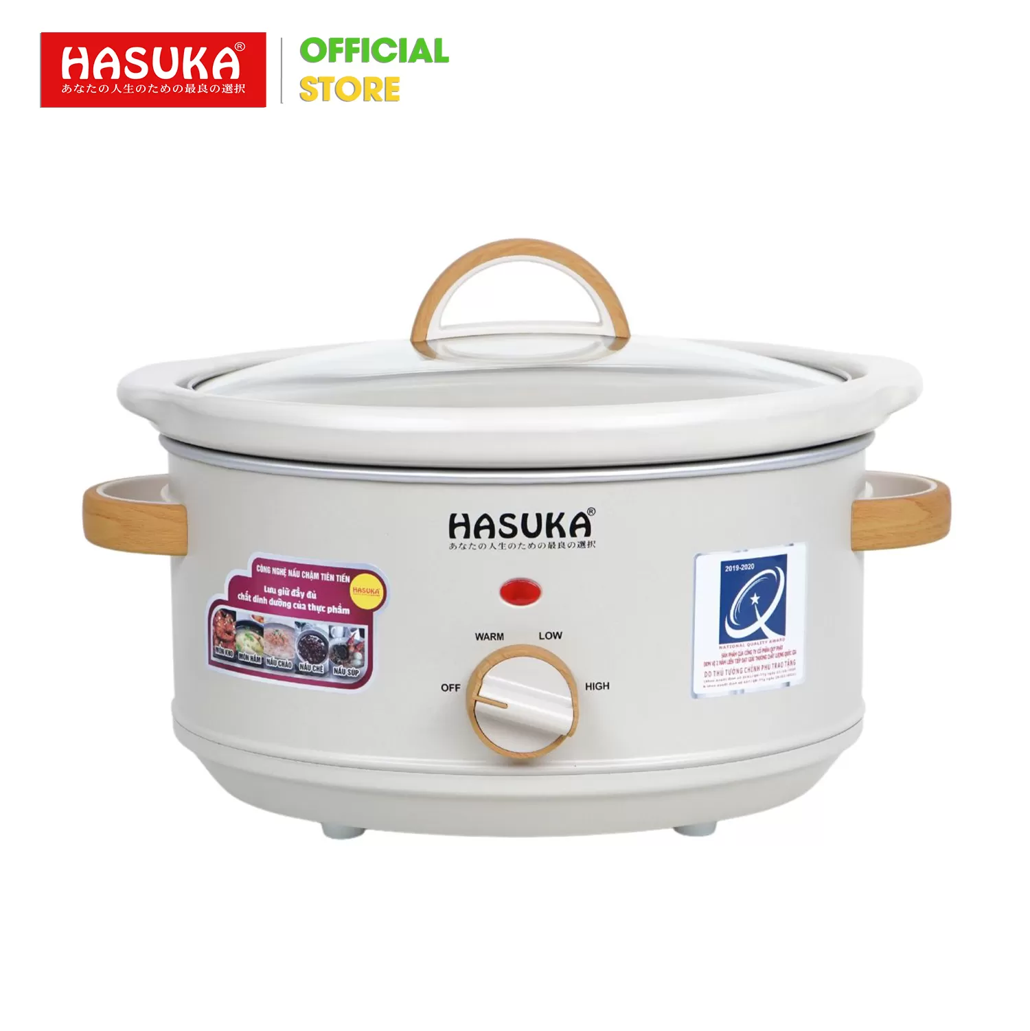 NỒI NẤU CHẬM ĐA NĂNG HASUKA HSK-136