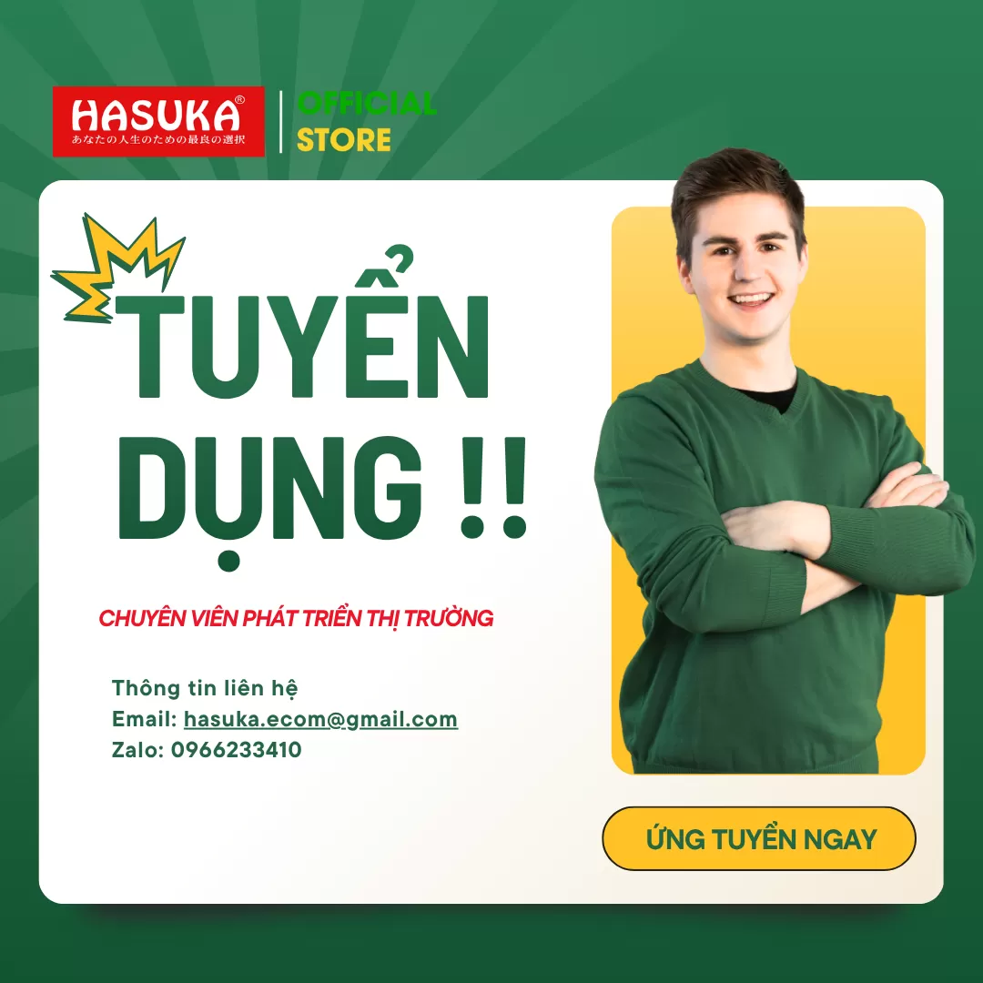 TUYỂN DỤNG CHUYÊN VIÊN PHÁT TRIỂN THỊ TRƯỜNG