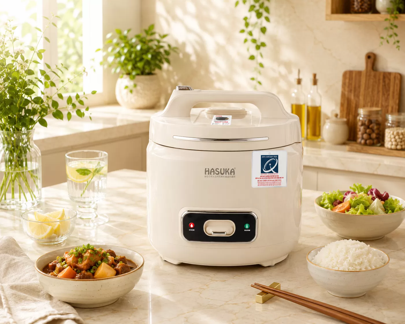 NỒI CƠM ĐIỆN 1,8 LÍT HSK-888