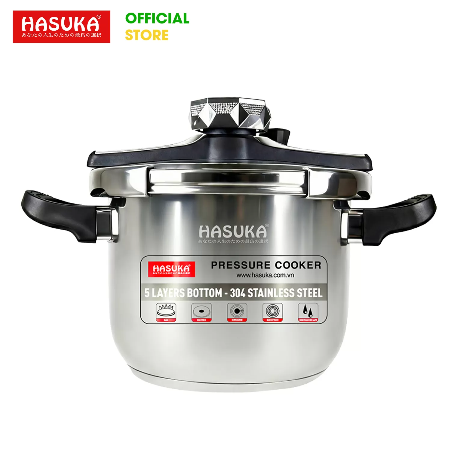 NỒI ÁP SUẤT INOX HASUKA HSK - 960
