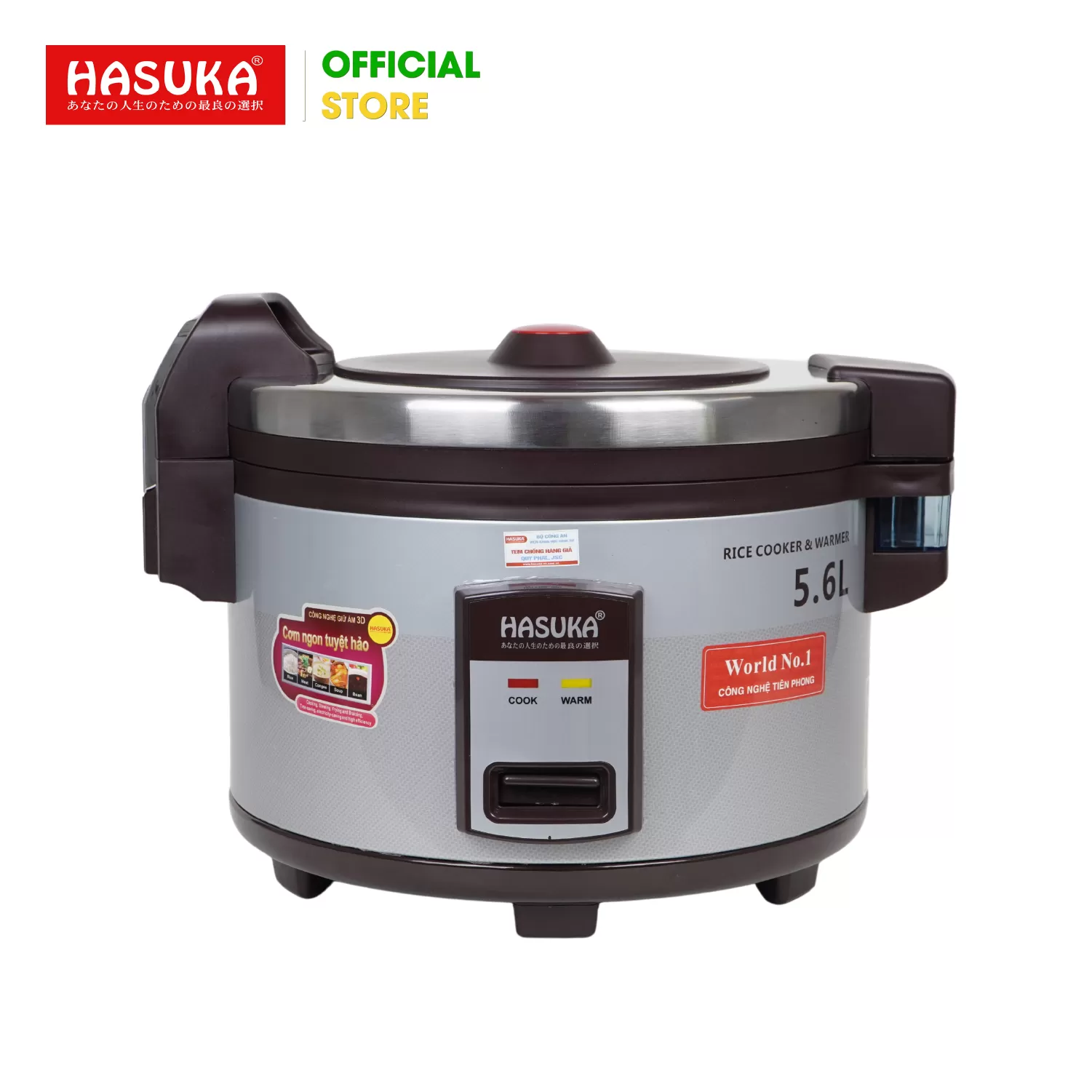 NỒI CƠM ĐIỆN CÔNG NGHIỆP HASUKA HSK-989