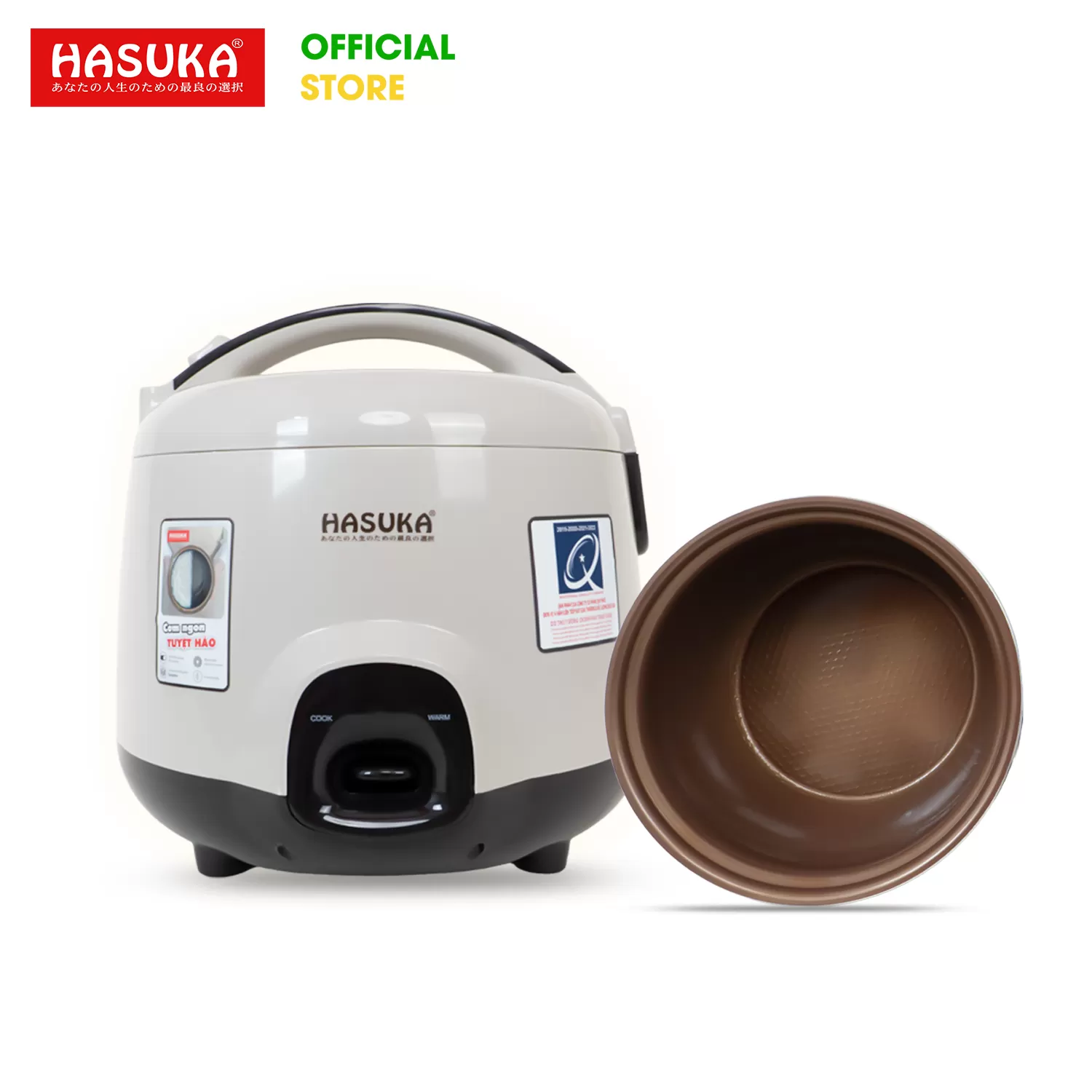 NỒI CƠM ĐIỆN 1.2L HASUKA HSK-819