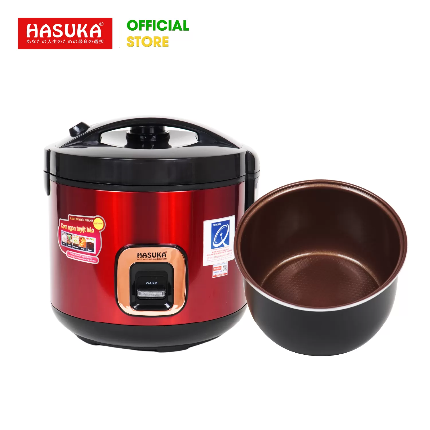 NỒI CƠM ĐIỆN 3,2 LÍT HASUKA HSK-863