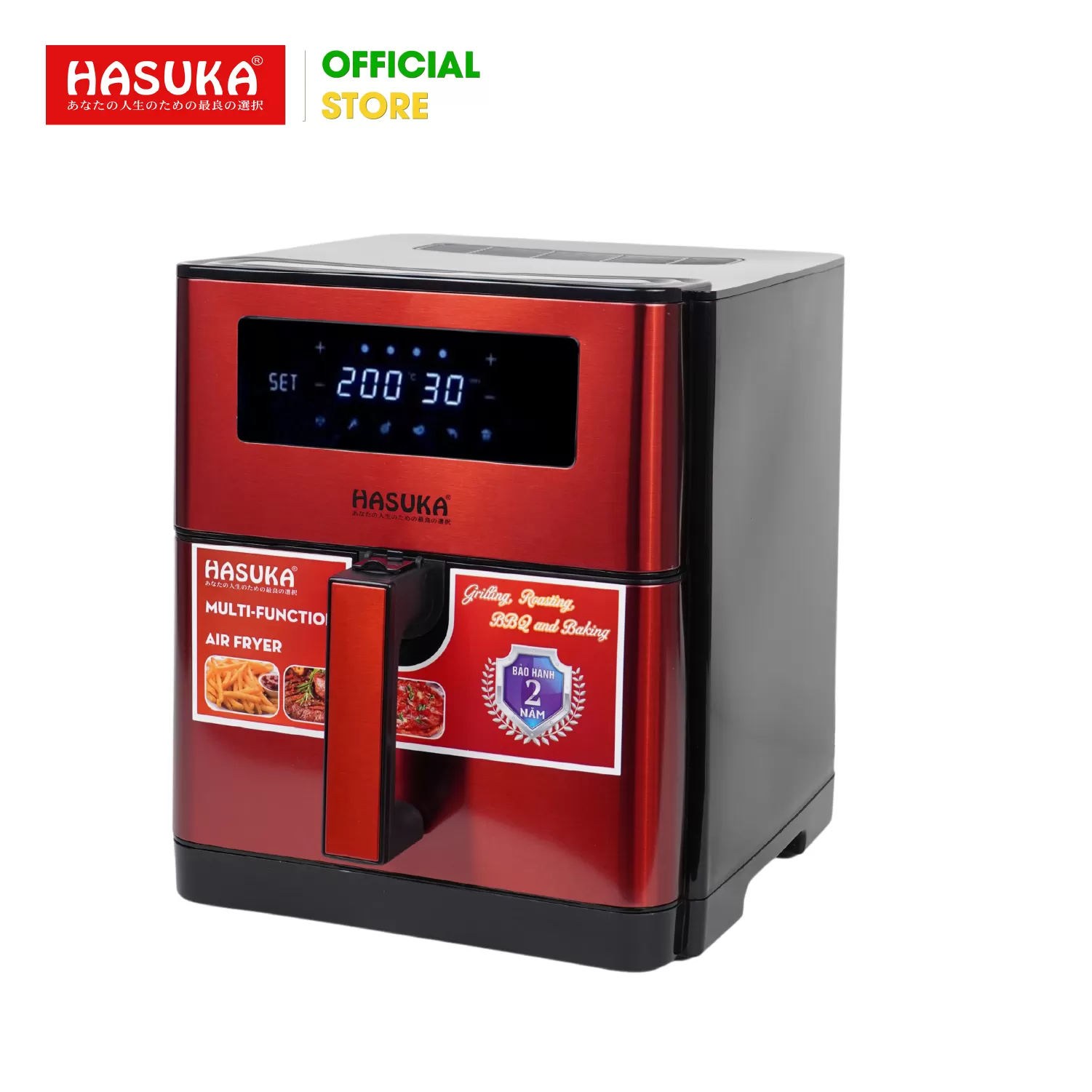 NỒI CHIÊN KHÔNG DẦU ĐA CHỨC NĂNG HASUKA HSK-399