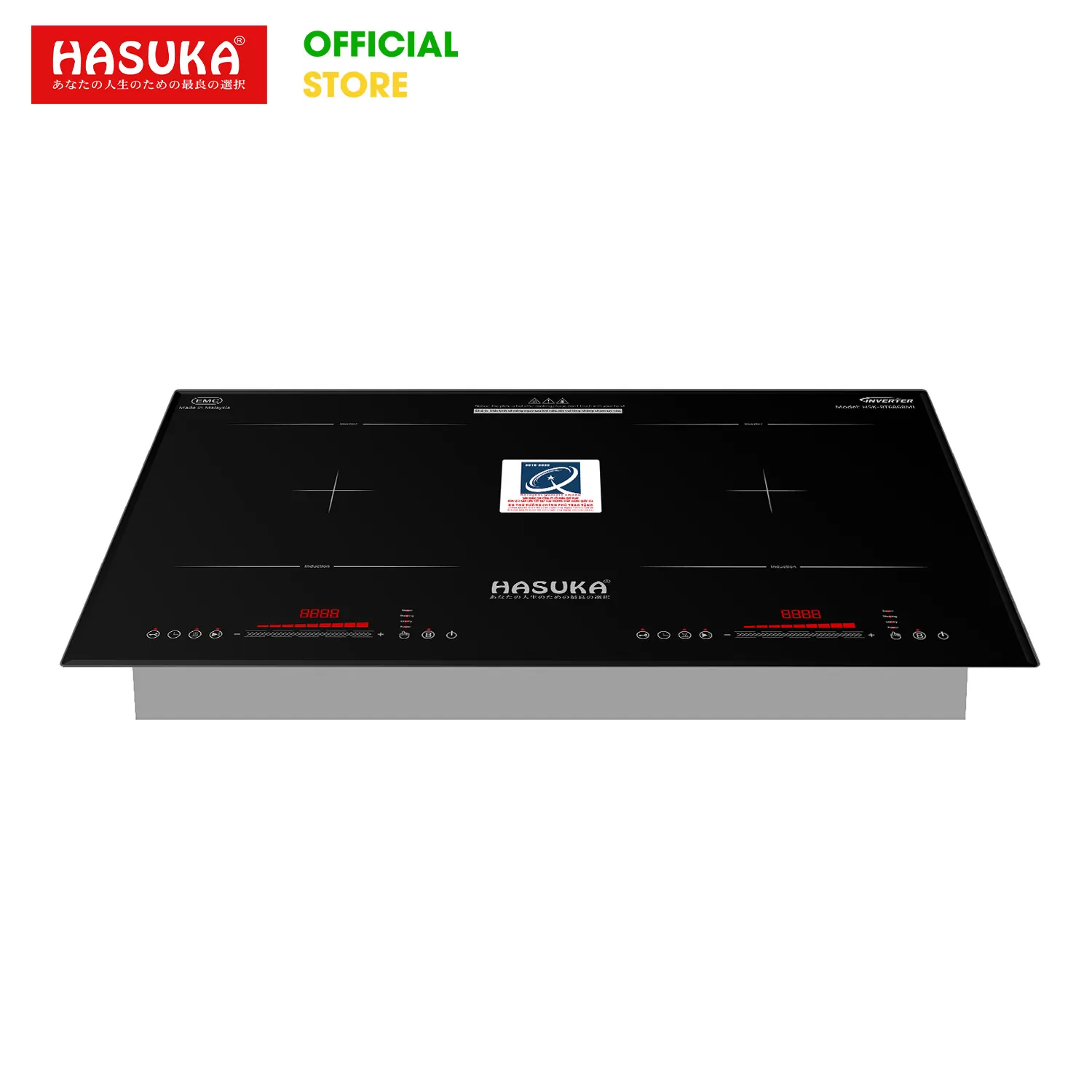 BẾP ĐIỆN TỪ ĐÔI HASUKA HSK-BT6868ML