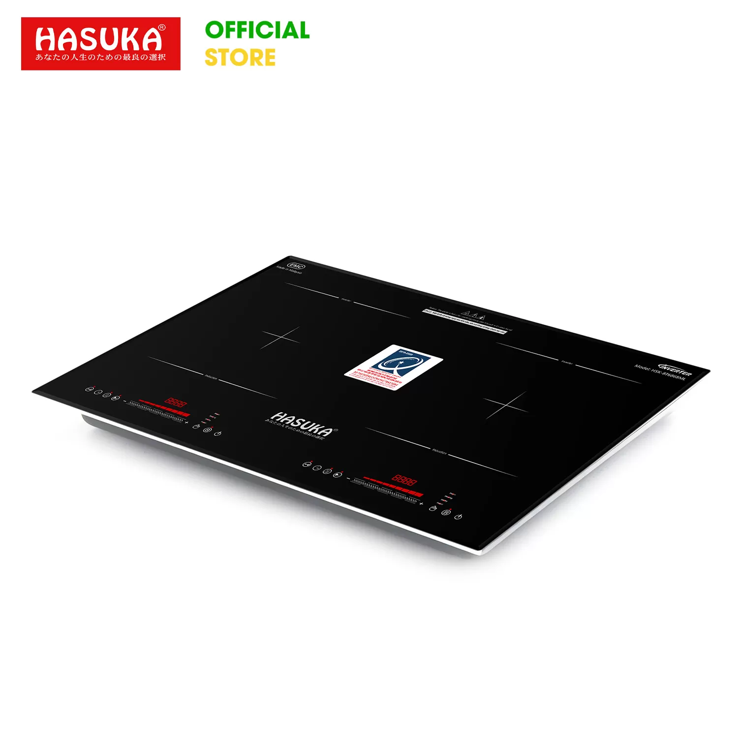 BẾP ĐIỆN TỪ ĐÔI HASUKA HSK-BT6868ML