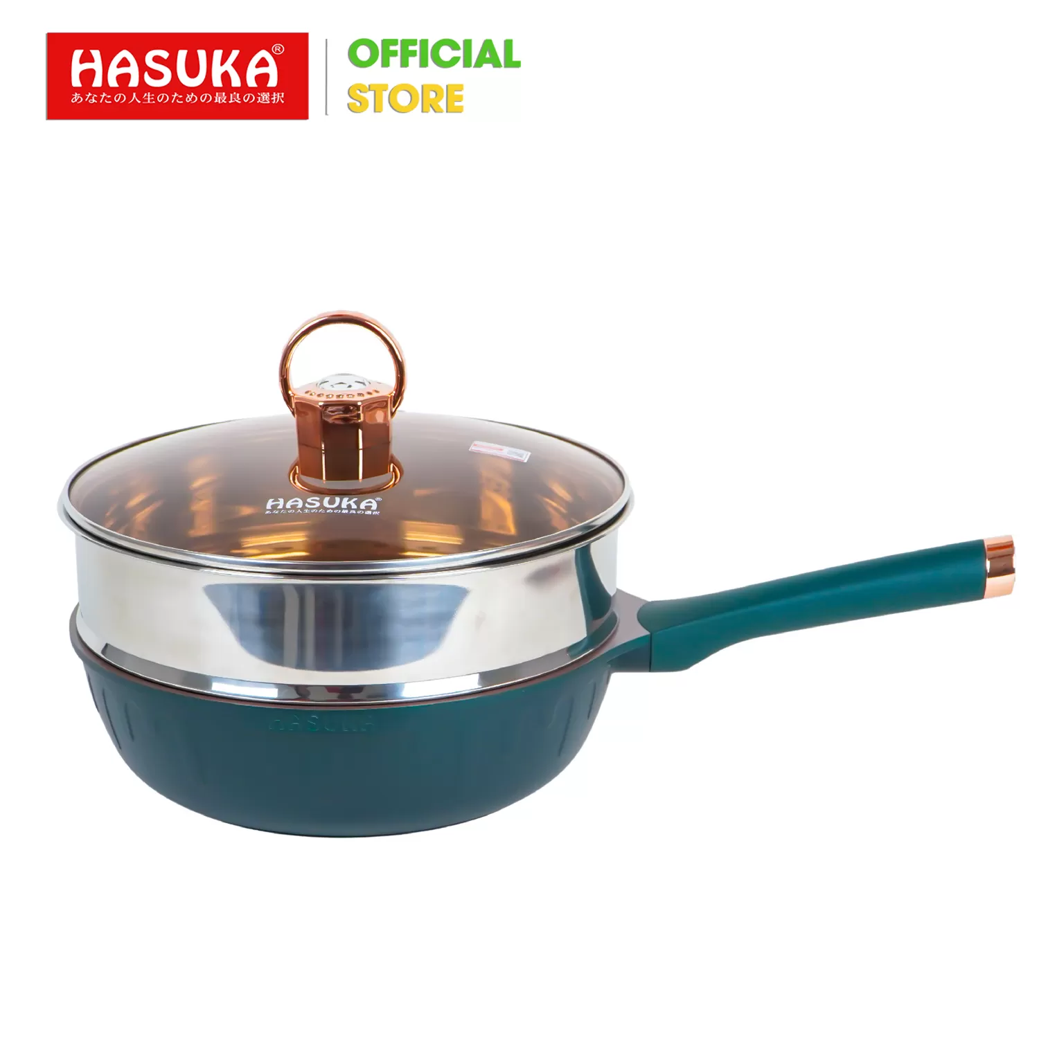CHẢO CHỐNG DÍNH ĐA NĂNG HASUKA HSK-368CR