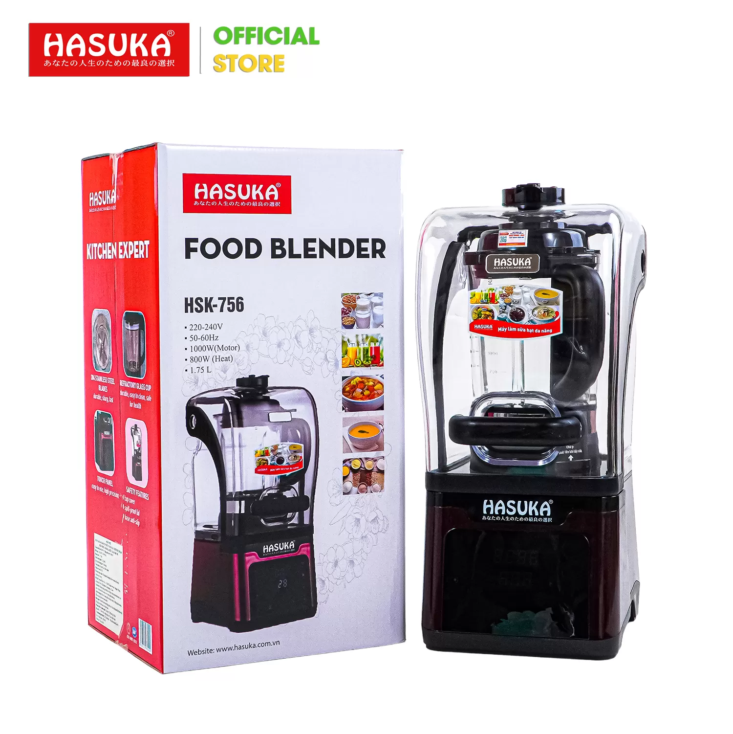 MÁY LÀM SỮA HẠT HASUKA HSK-756