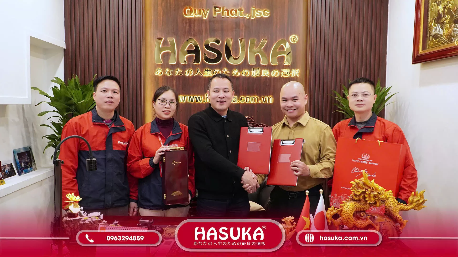 HASUKA KÝ KẾT HỢP TÁC VỚI CÔNG TY CP CÔNG NGHỆ VÀ DỊCH VỤ 3T CHÍNH THỨC TRIỂN KHAI TRUNG TÂM BẢO HÀNH TOÀN QUỐC